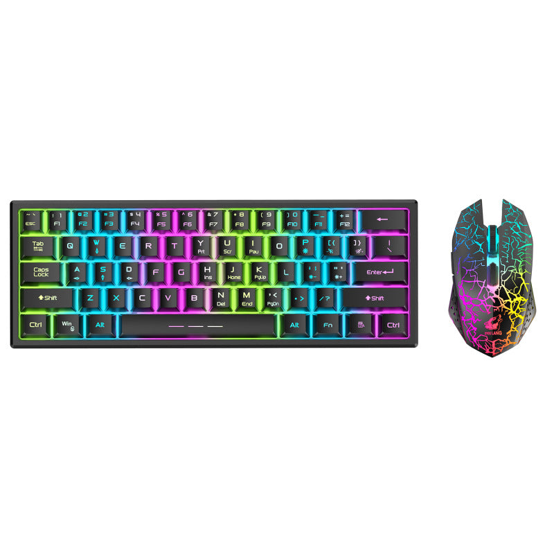 Free Wolf T61 60% Wireless Gaming Keyboard