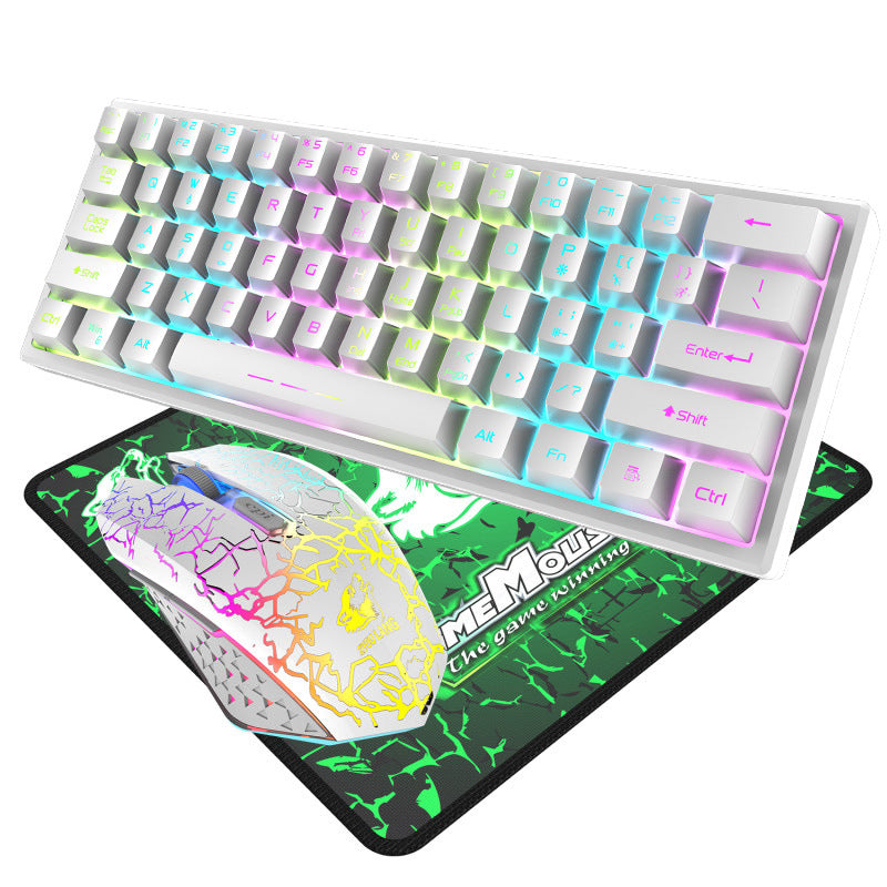 Free Wolf T61 60% Wireless Gaming Keyboard