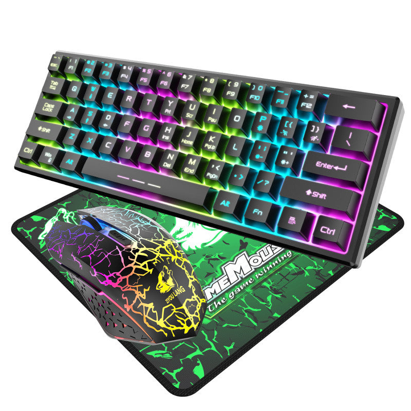 Free Wolf T61 60% Wireless Gaming Keyboard