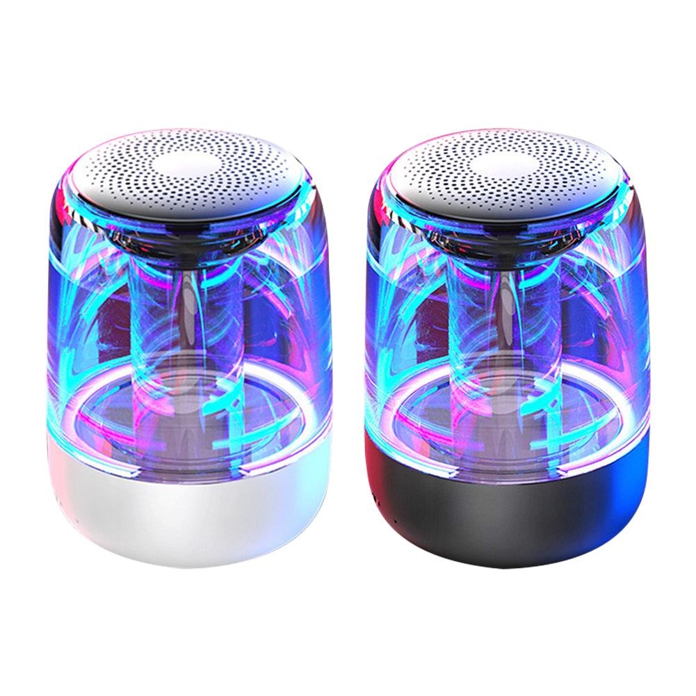 Column Bluetooth Speaker with RGB Lights & Bass