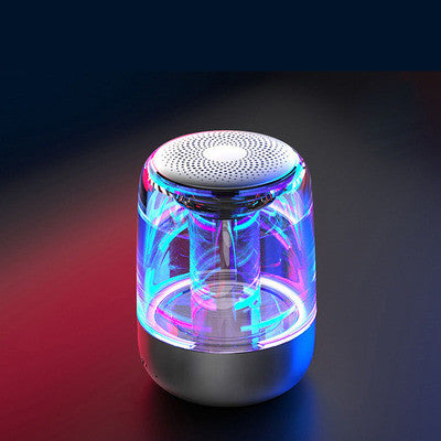 Column Bluetooth Speaker with RGB Lights & Bass